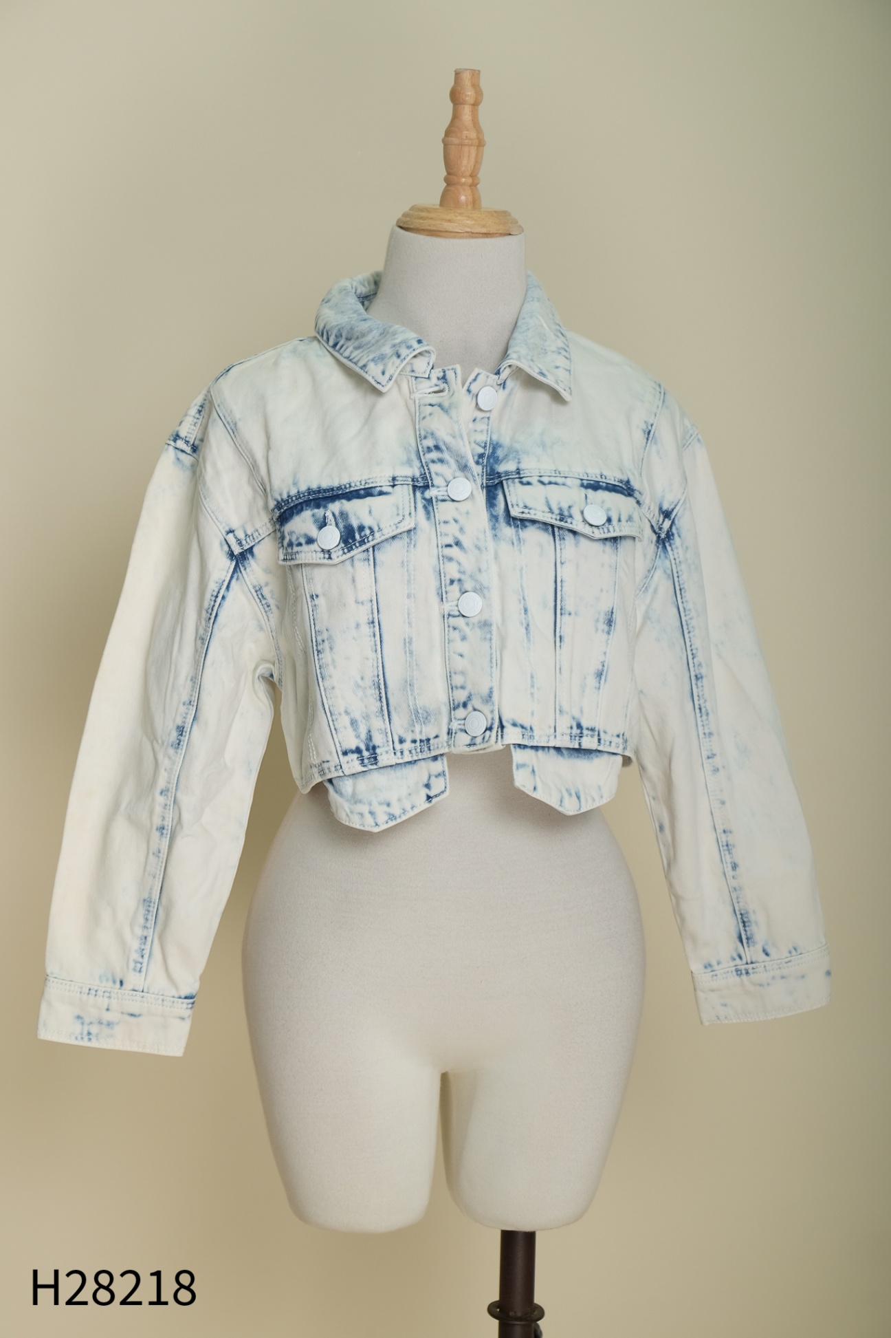 NEWTAG Áo khoác VERO MODA jean xanh