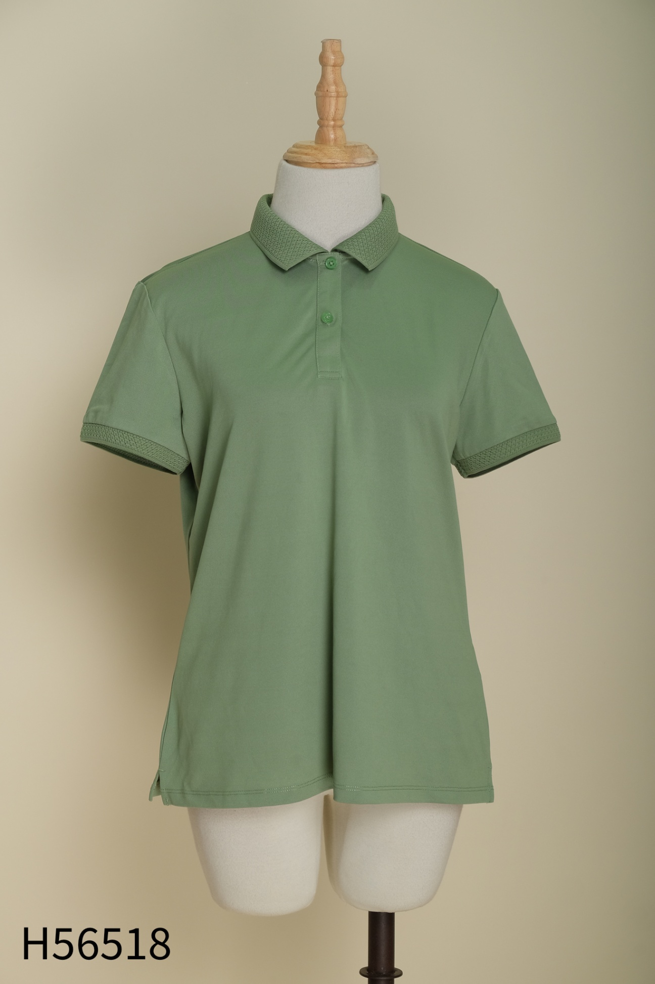 Áo YODY xanh cổ polo