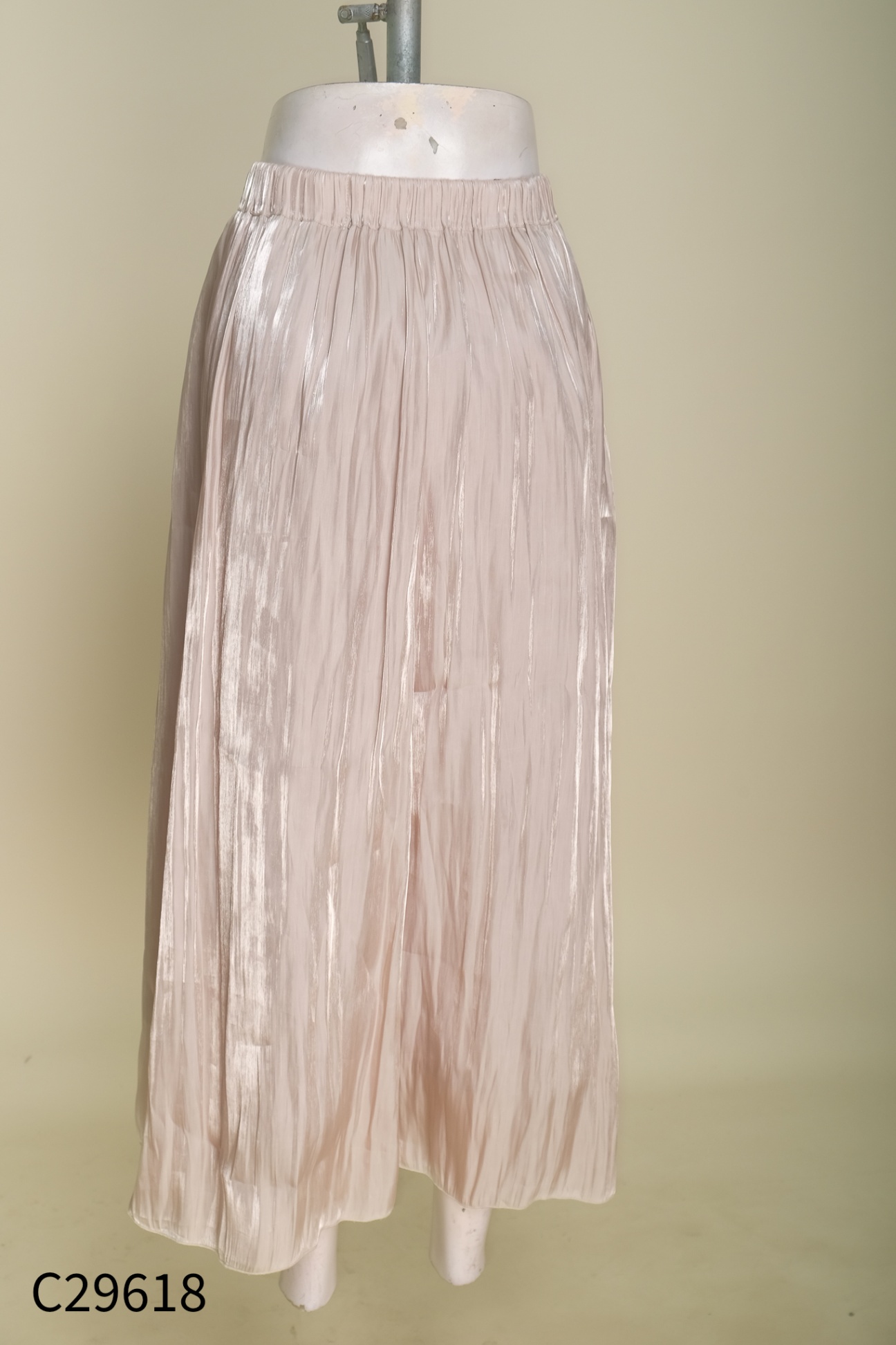 Chân váy organza be