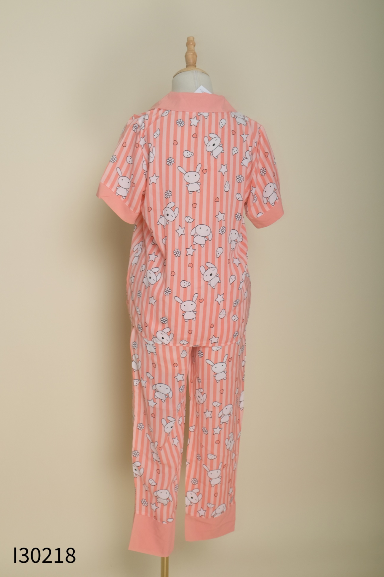 SET Pijama hồng áo + quần dài