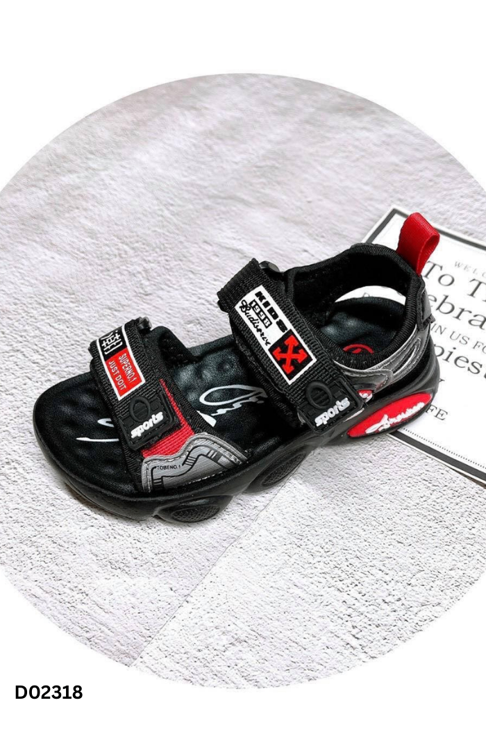 Sandals đen phối xanh KIDS