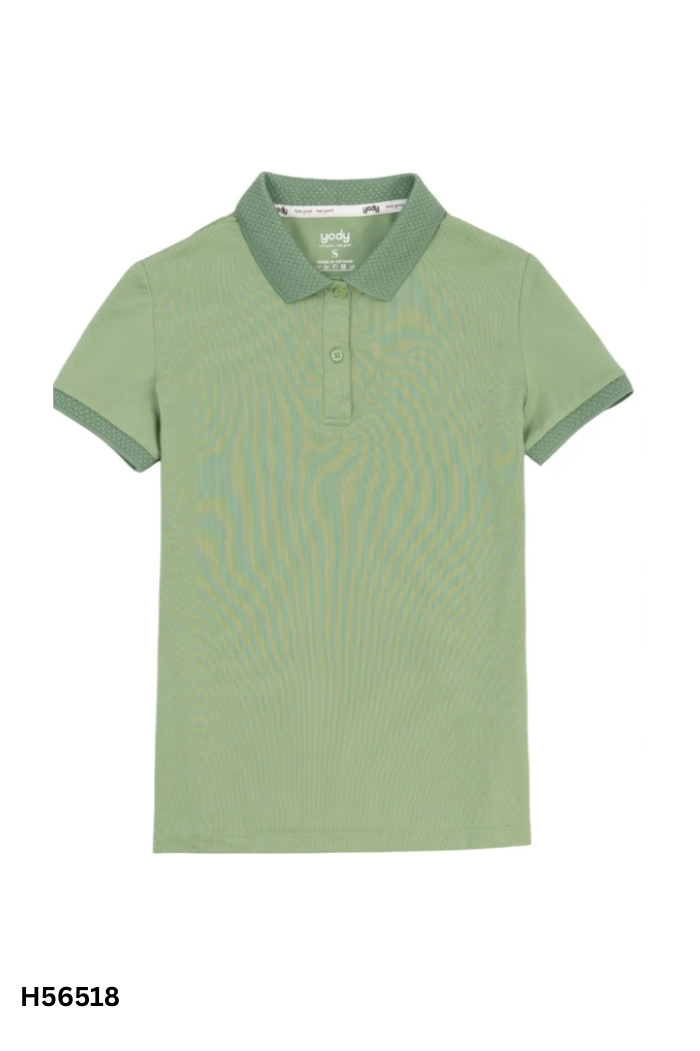 Áo YODY xanh cổ polo