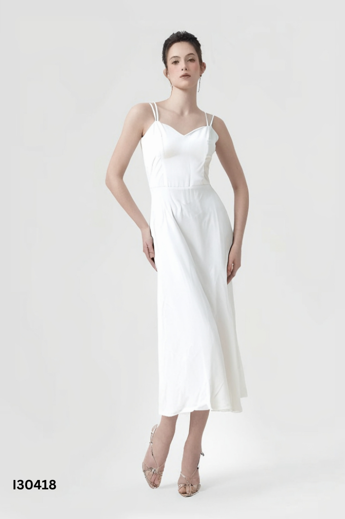 Váy CAMELLIA trắng hai dây