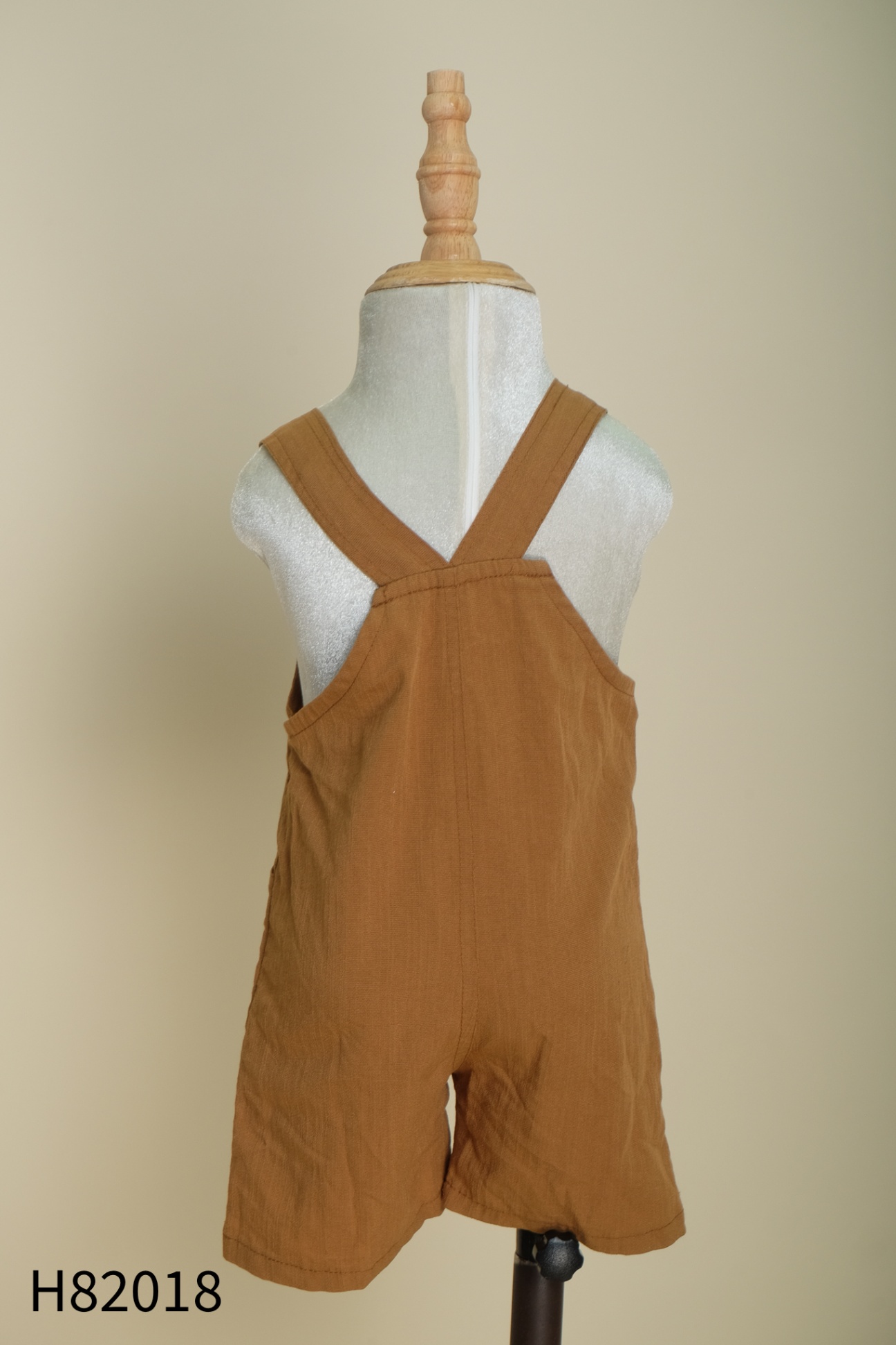 Bodysuit đũi nâu 2 túi KIDS
