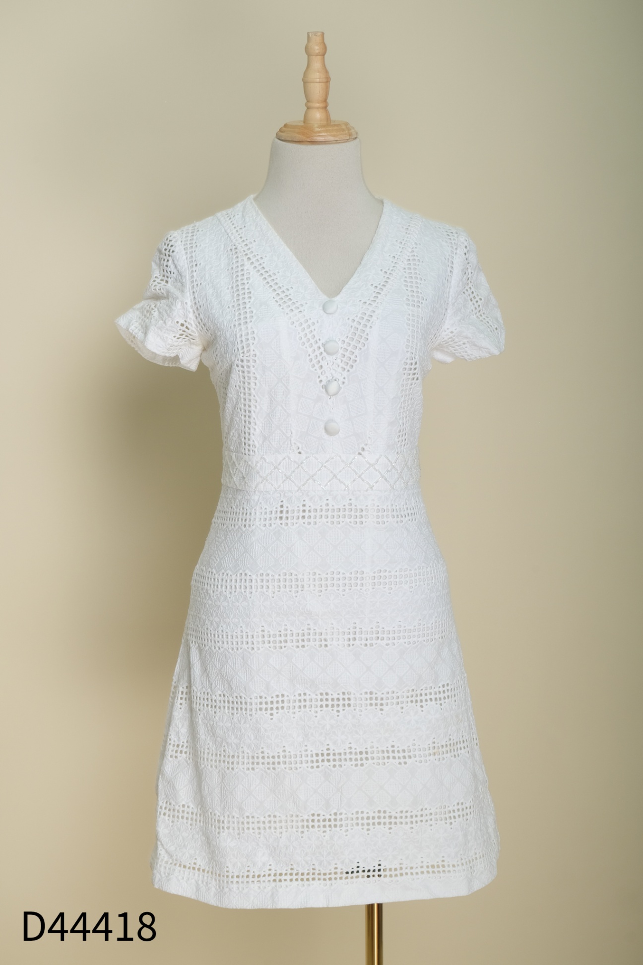 Váy NEVA linen trắng