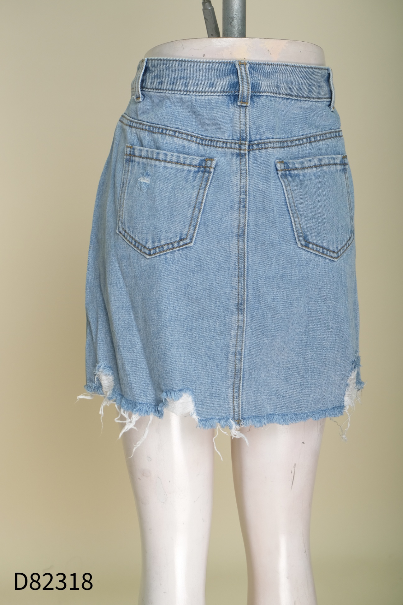 Chân váy HSTYLE jean xanh