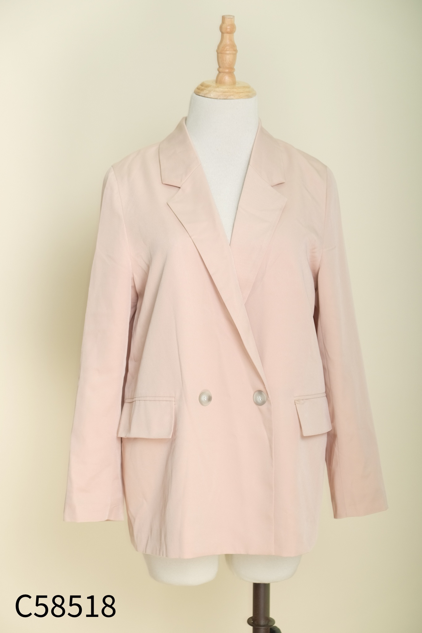 Blazer MOMOCO be trơn