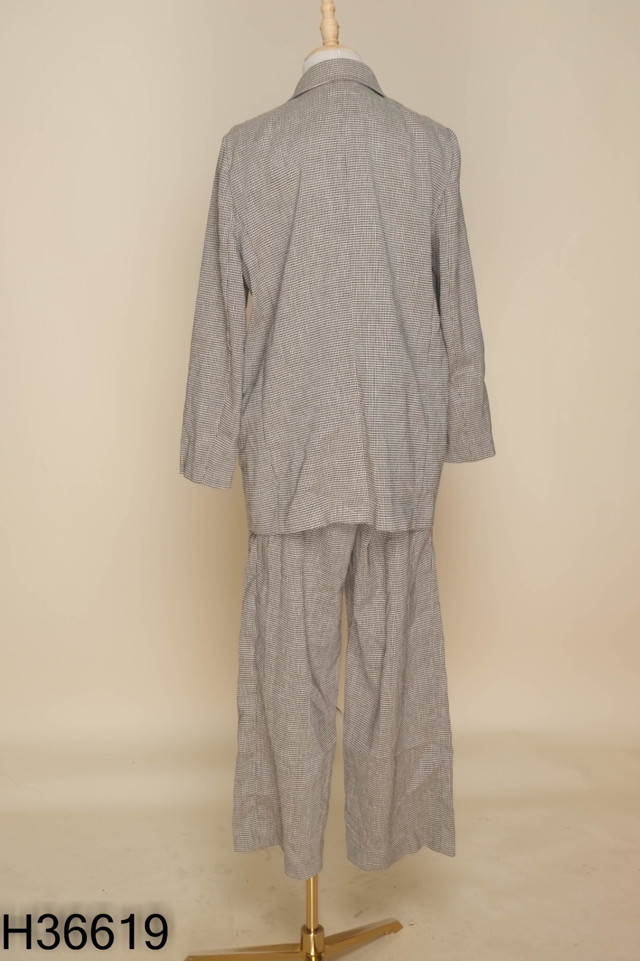 SET Blazer be phối đen + quần dài