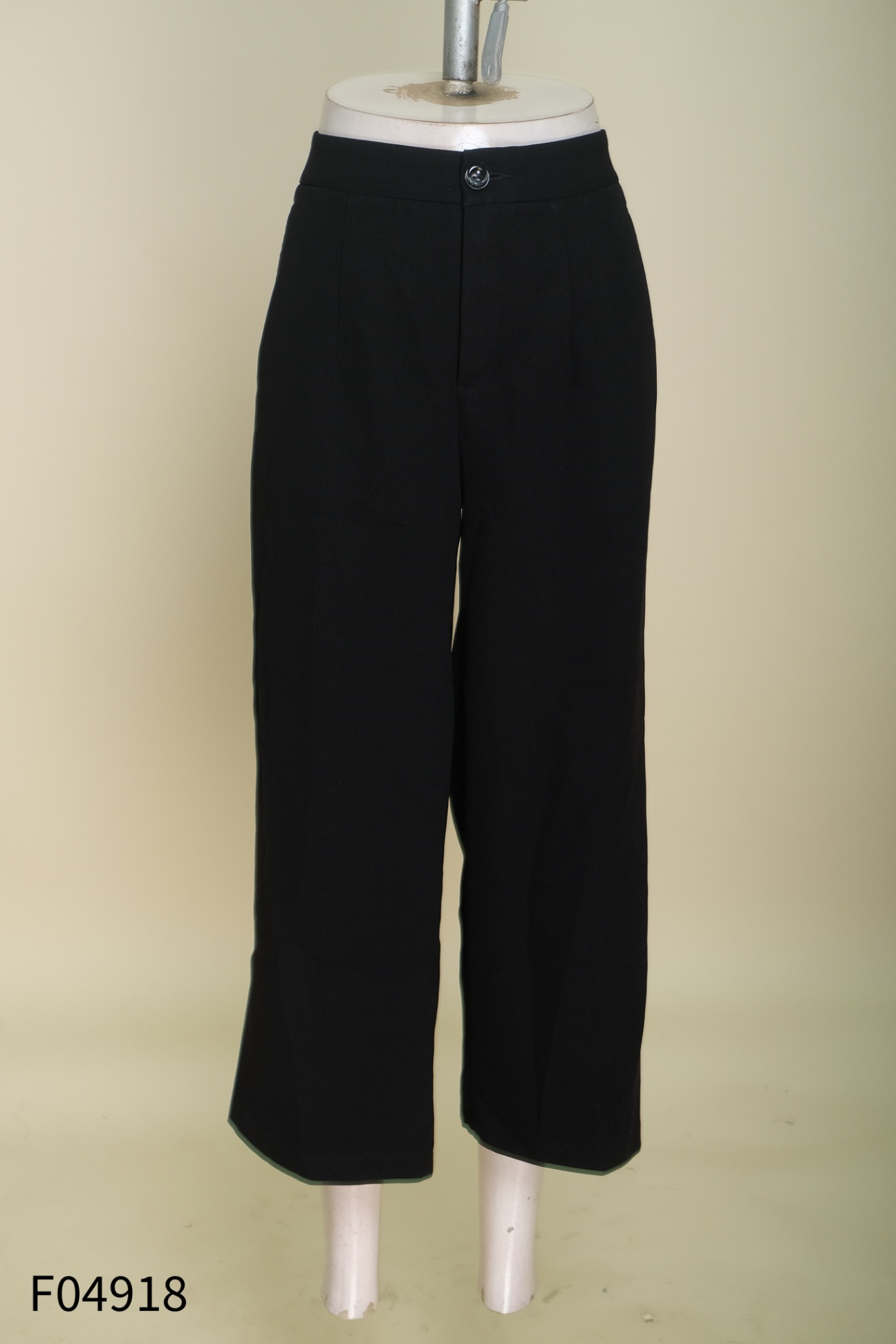 Quần TIIN culottes vải đen
