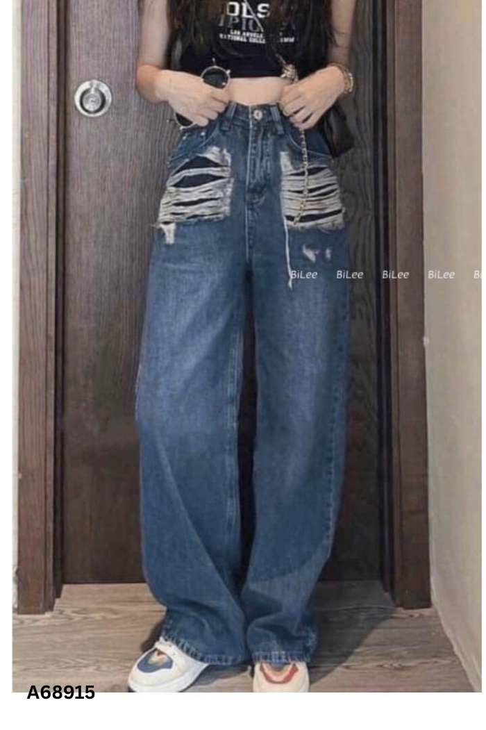 Quần jeans rách