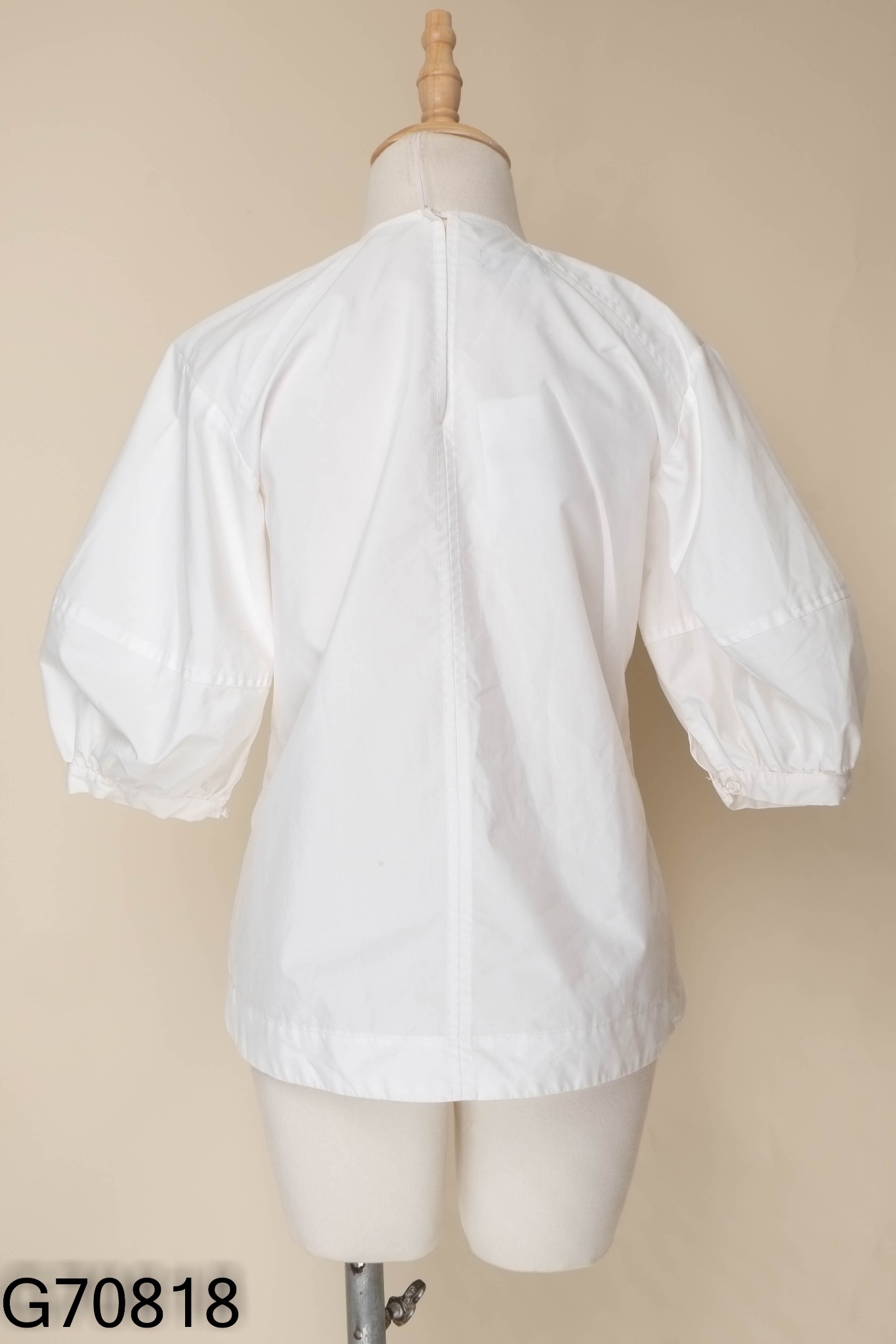 Áo HUONG BOUTIQUE trắng tay bồng