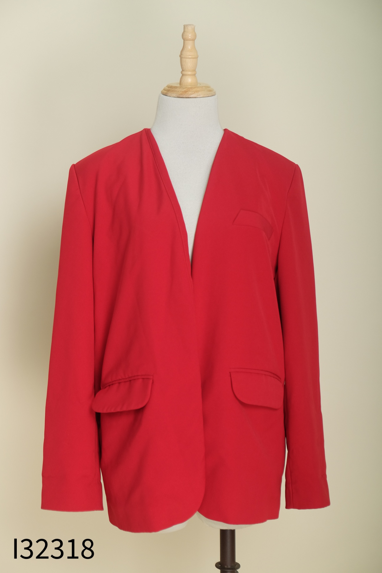 Blazer BASICBAE.98 đỏ trơn
