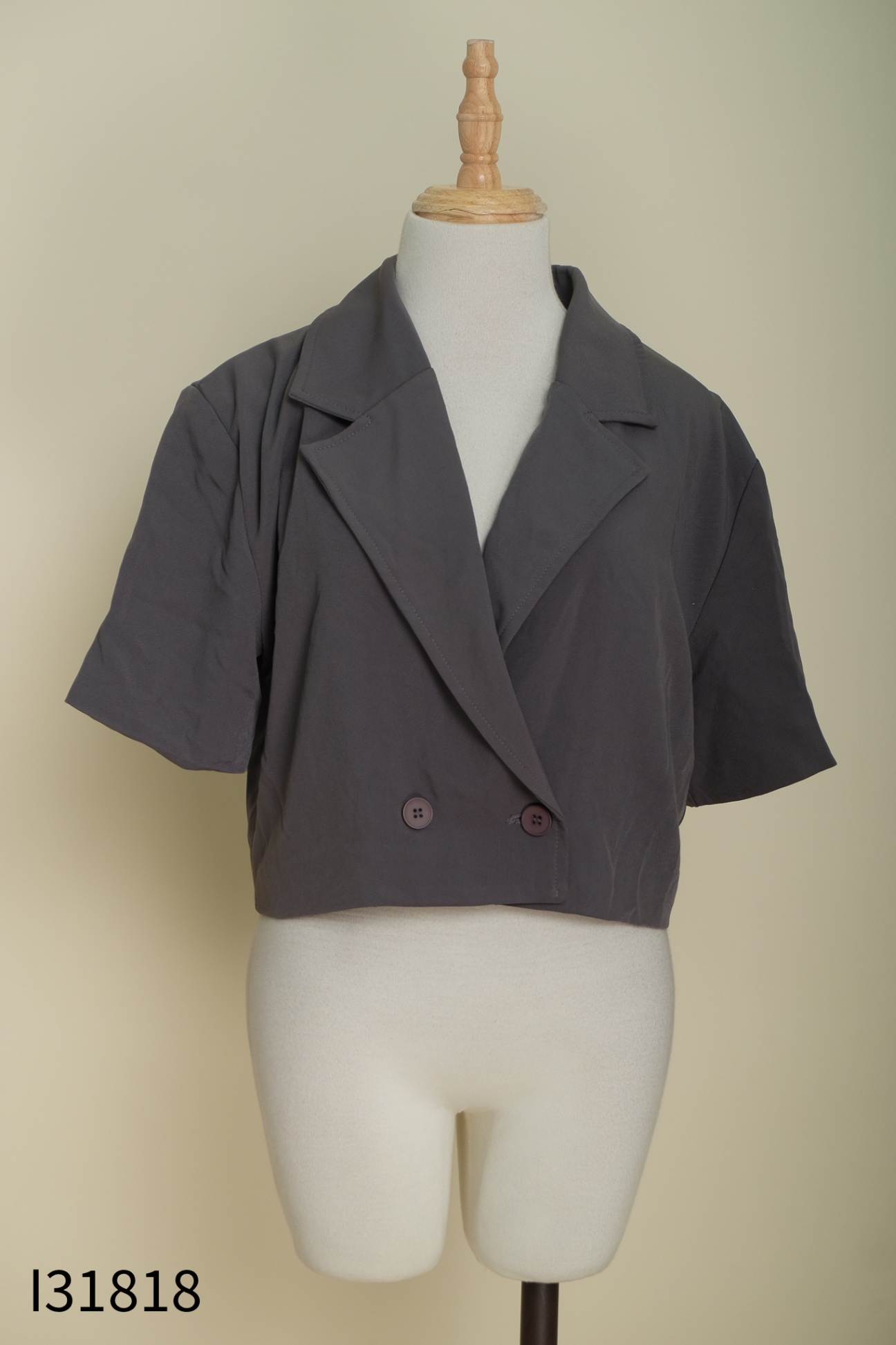 Áo ghi cổ vest
