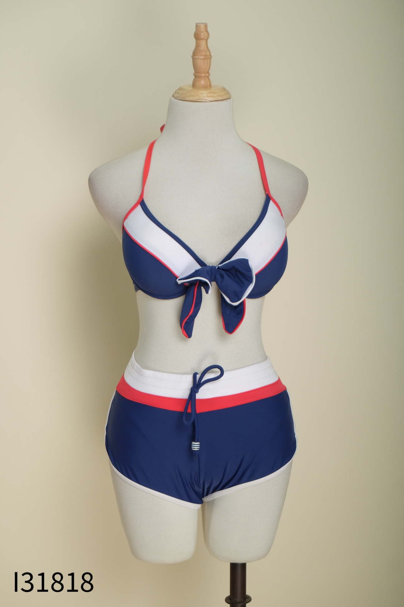 SET 3 món xanh trắng áo bra + quần nhỏ+ quần short