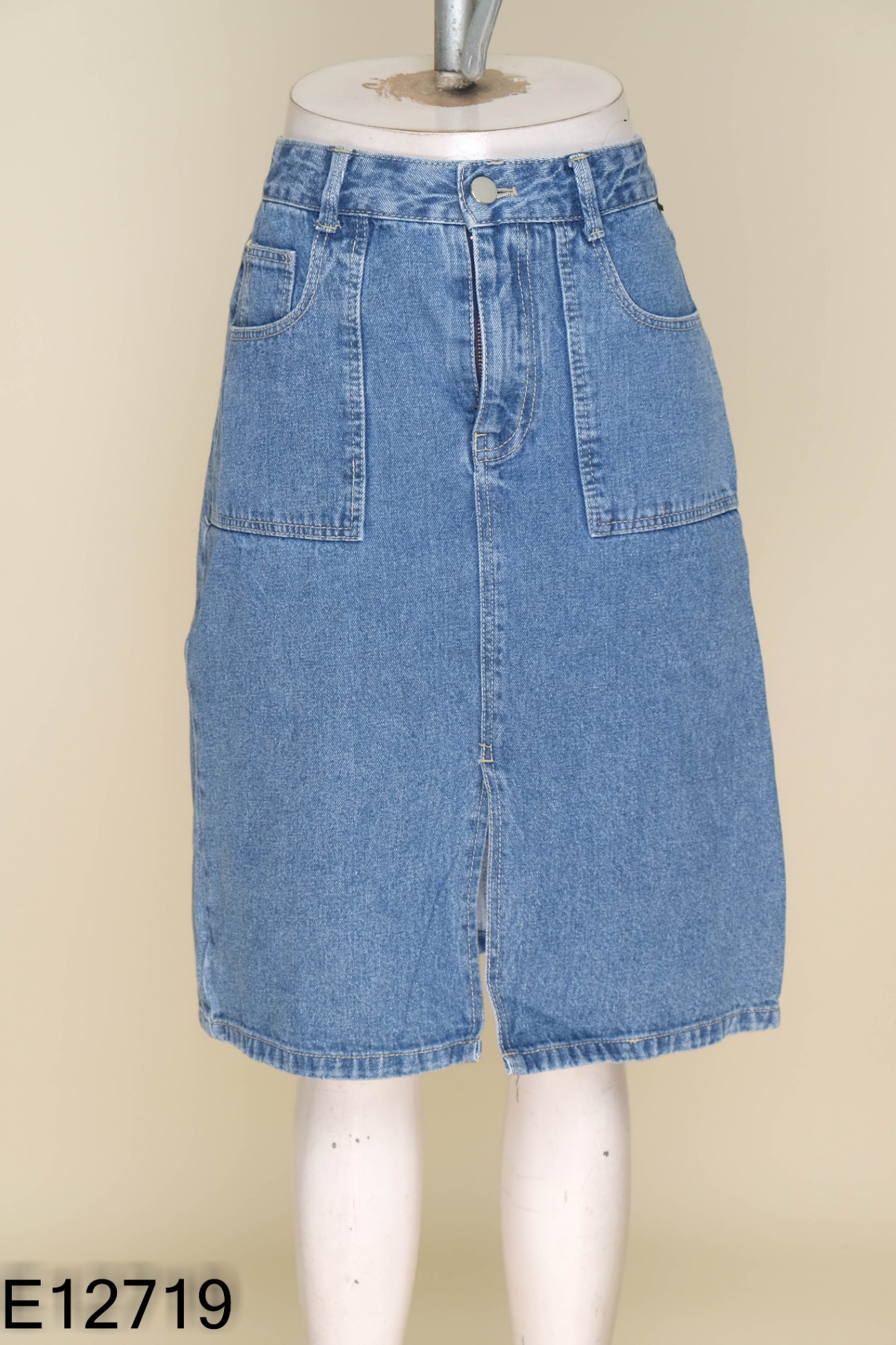 Chân váy NEM jeans xanh
