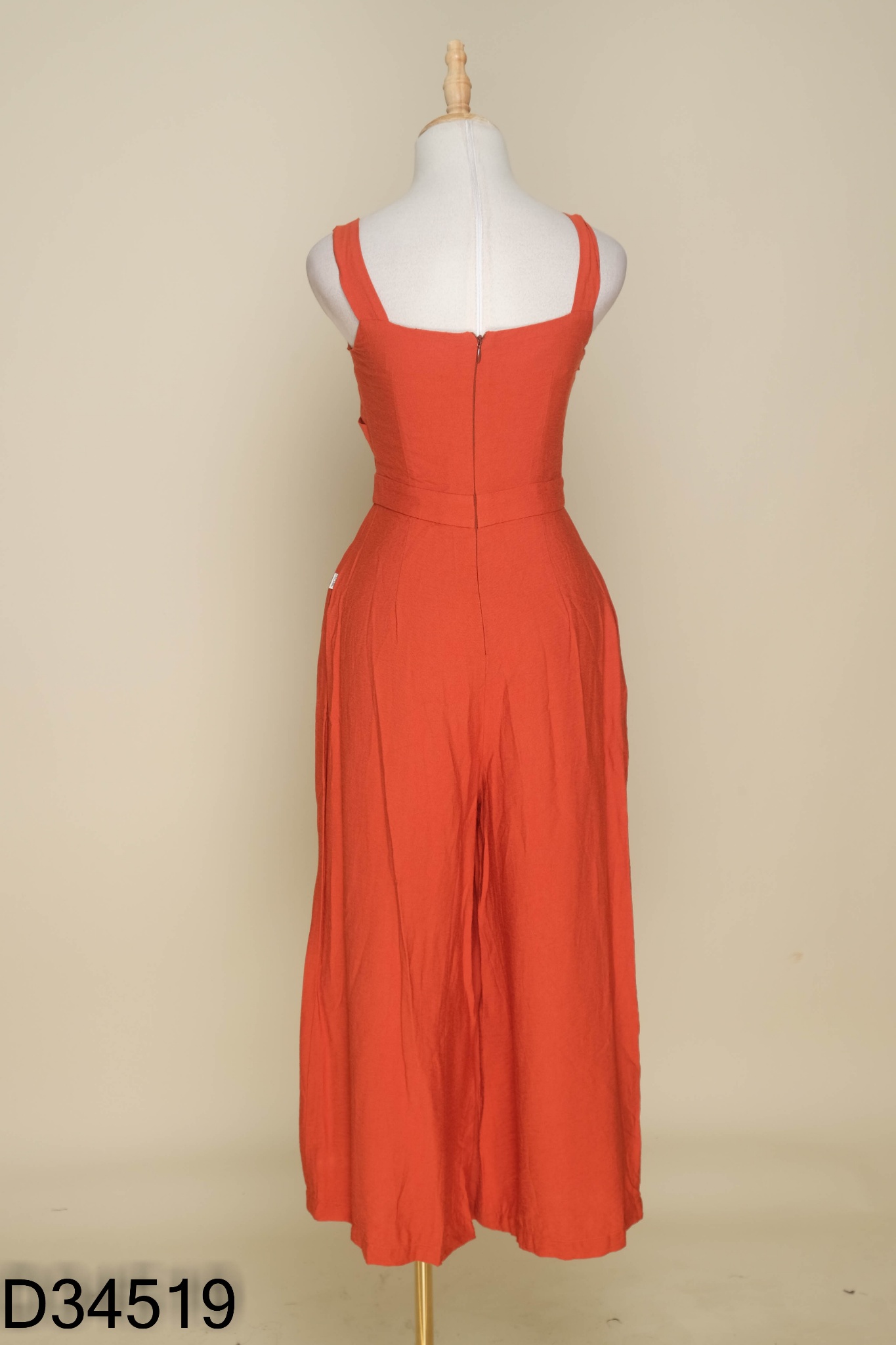 Jumpsuits D.CHIC hai dây đỏ đất