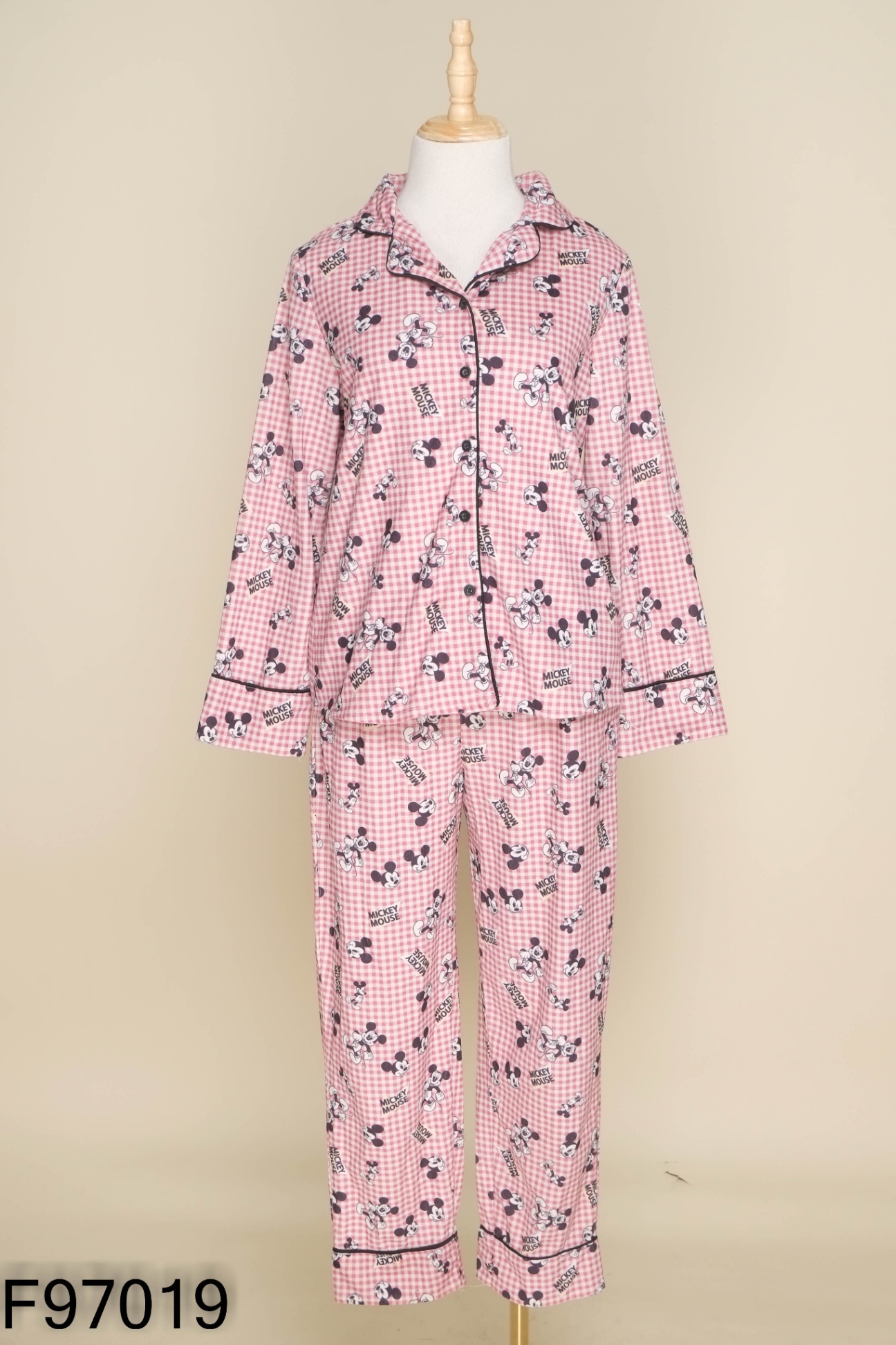 SET Pijama tím họa tiết mickey