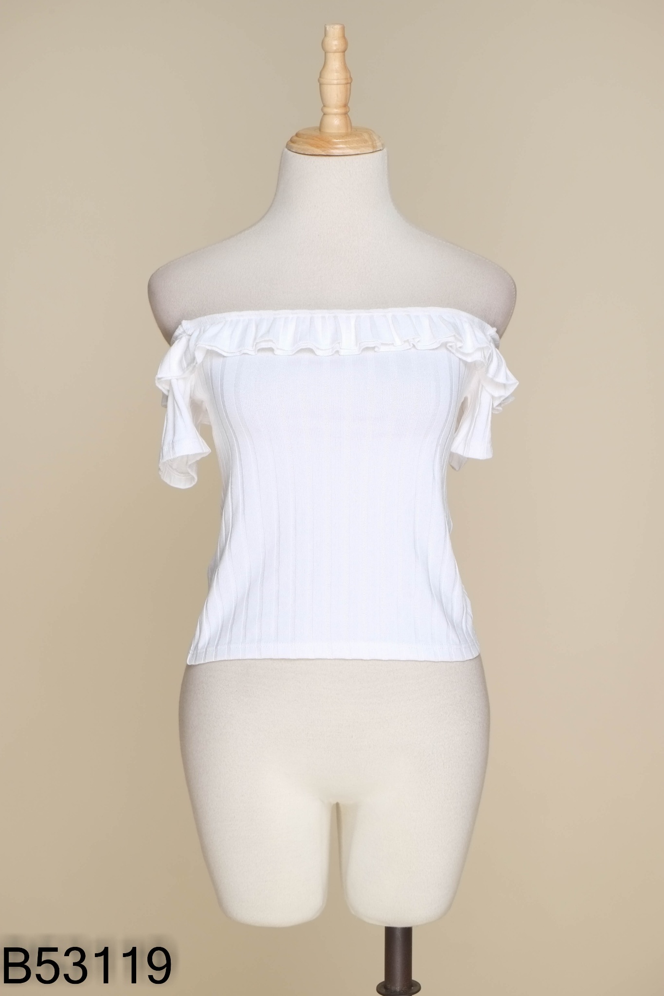 Áo trễ vai ZARA trắng
