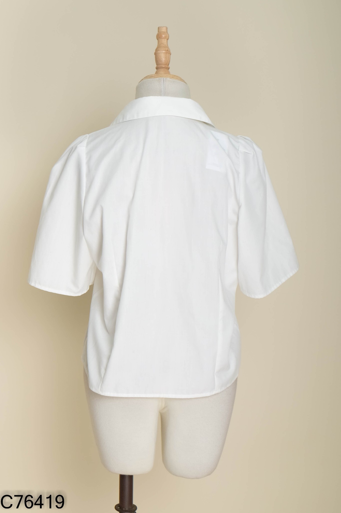 Áo sơ mi GARDE ROBE trắng trơn