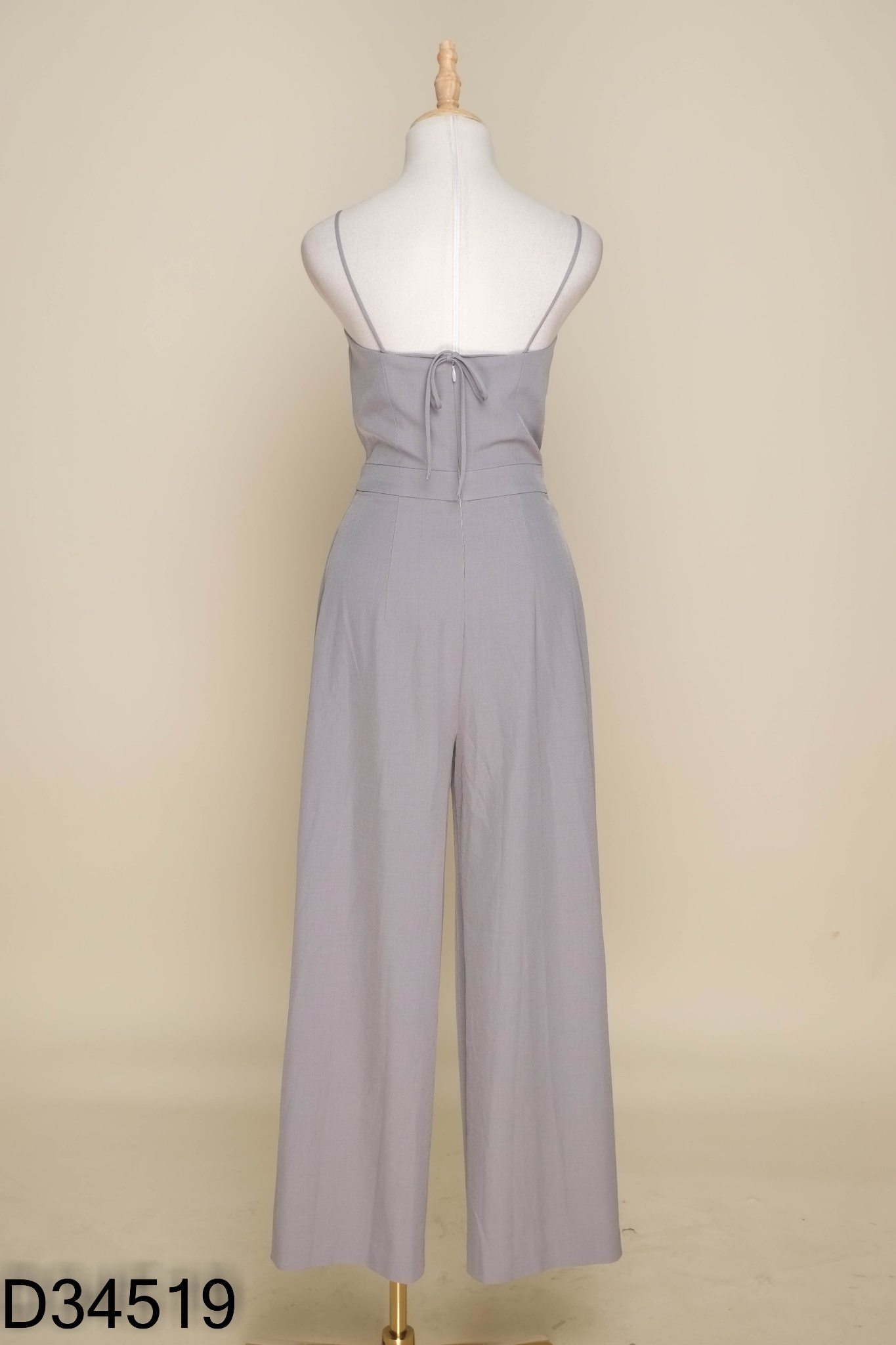 Jumpsuits hai dây xám trơn (cover D.CHIC)