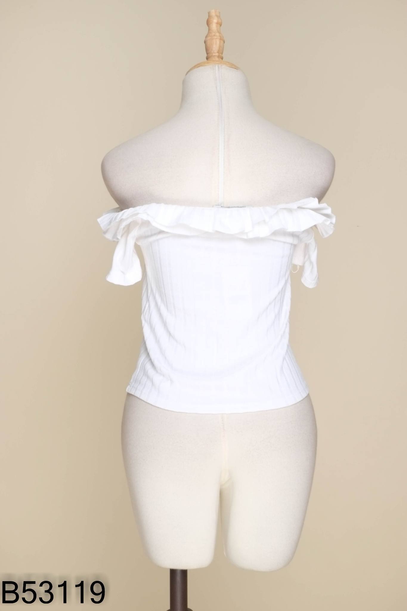 Áo trễ vai ZARA trắng