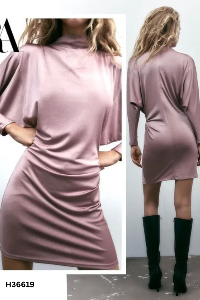 NEWTAG Váy ZARA tím trơn
