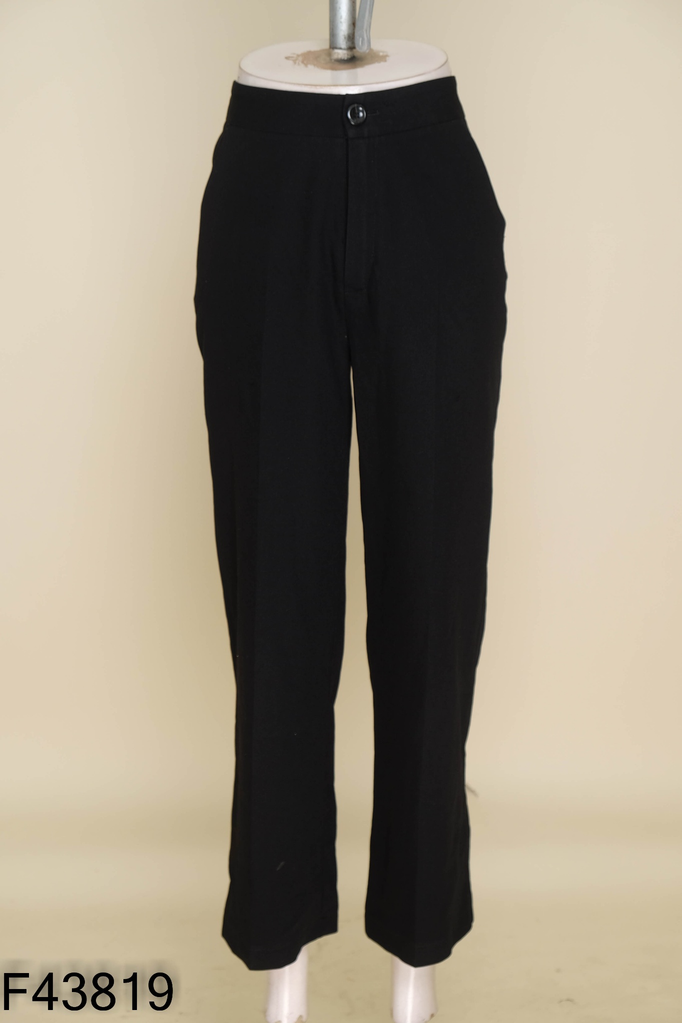 Quần VERO MODA đen ống rộng