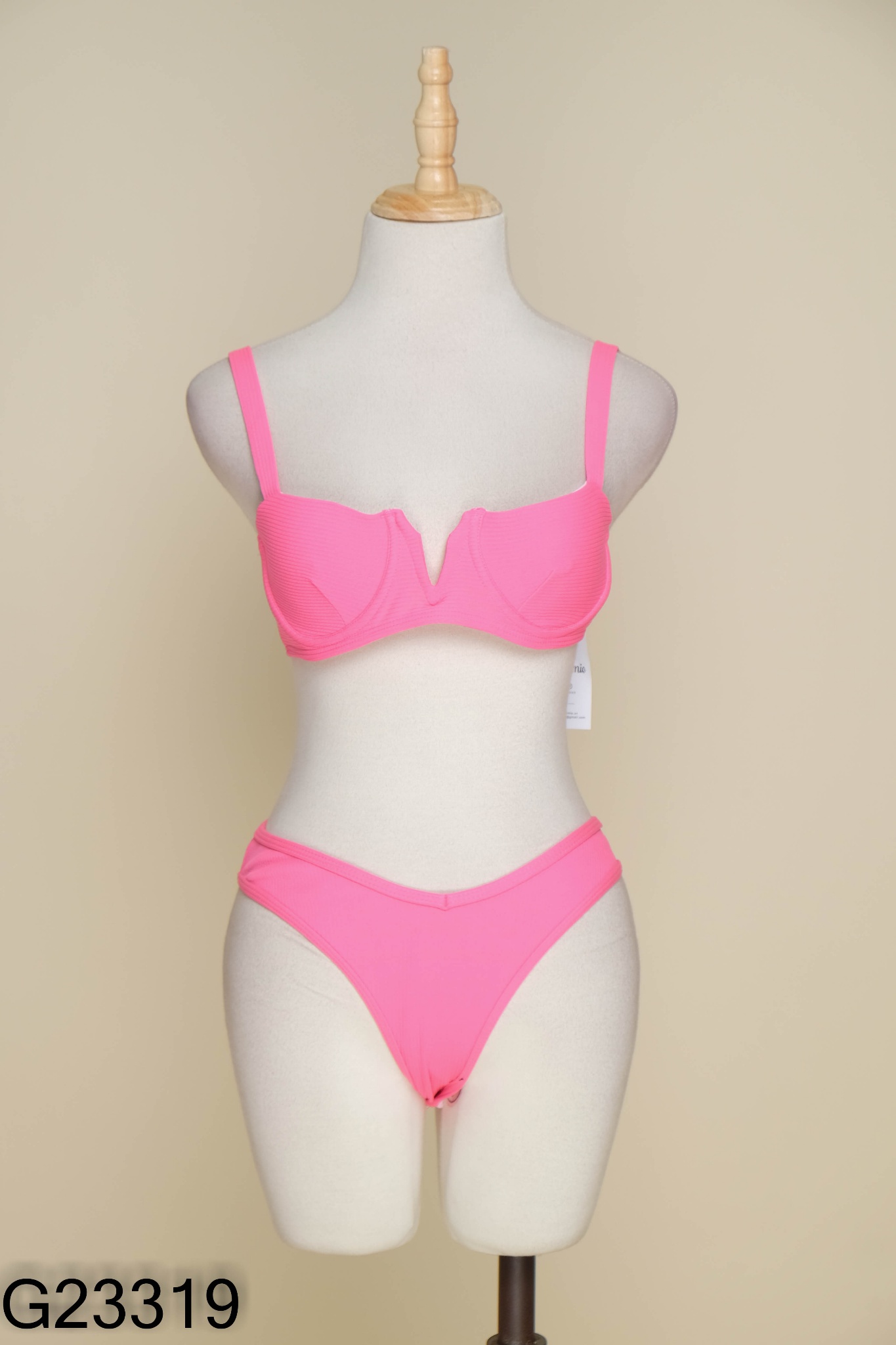 SET Bikini hồng trơn