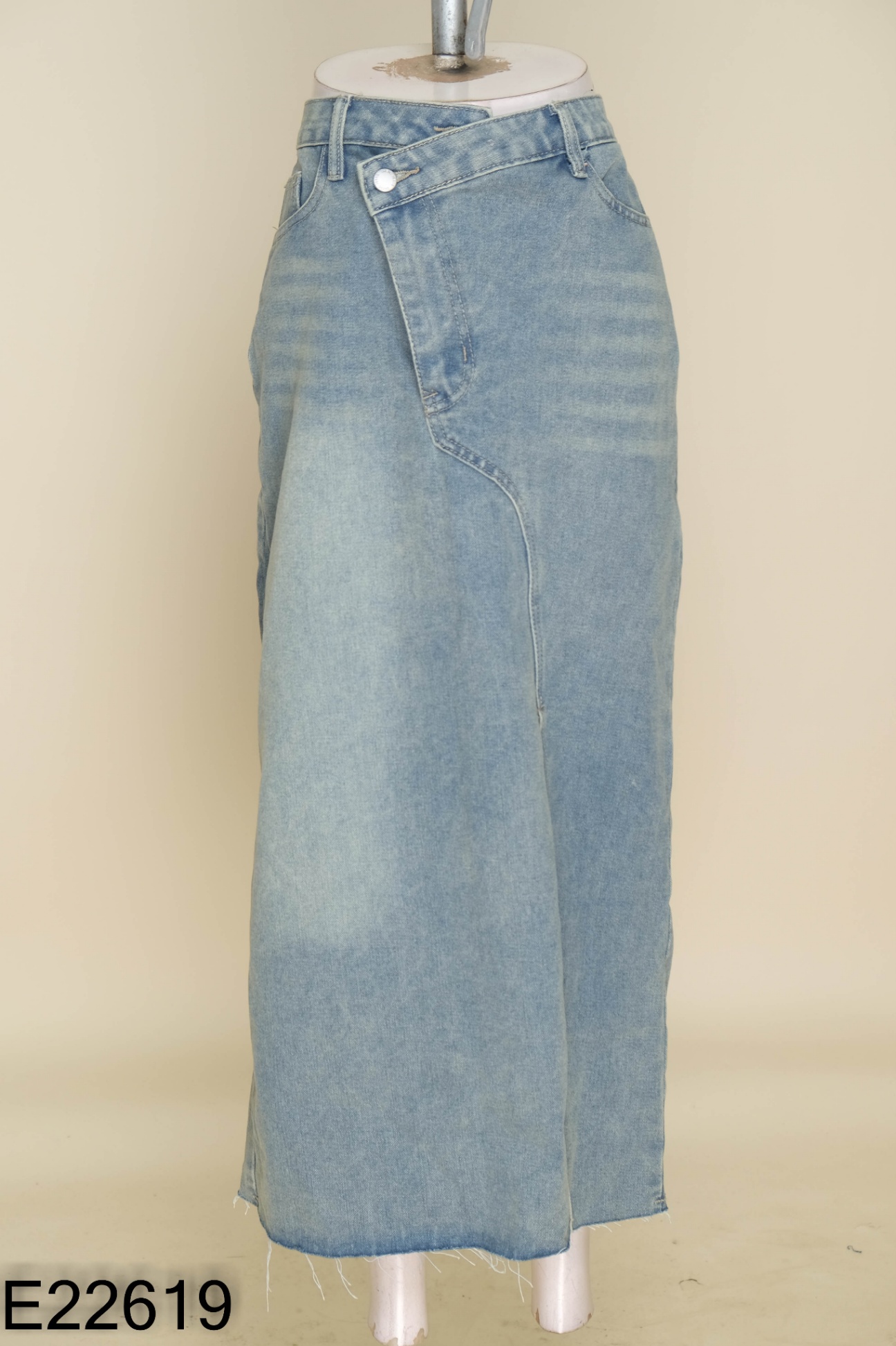 Chân váy SHEIN jean xanh