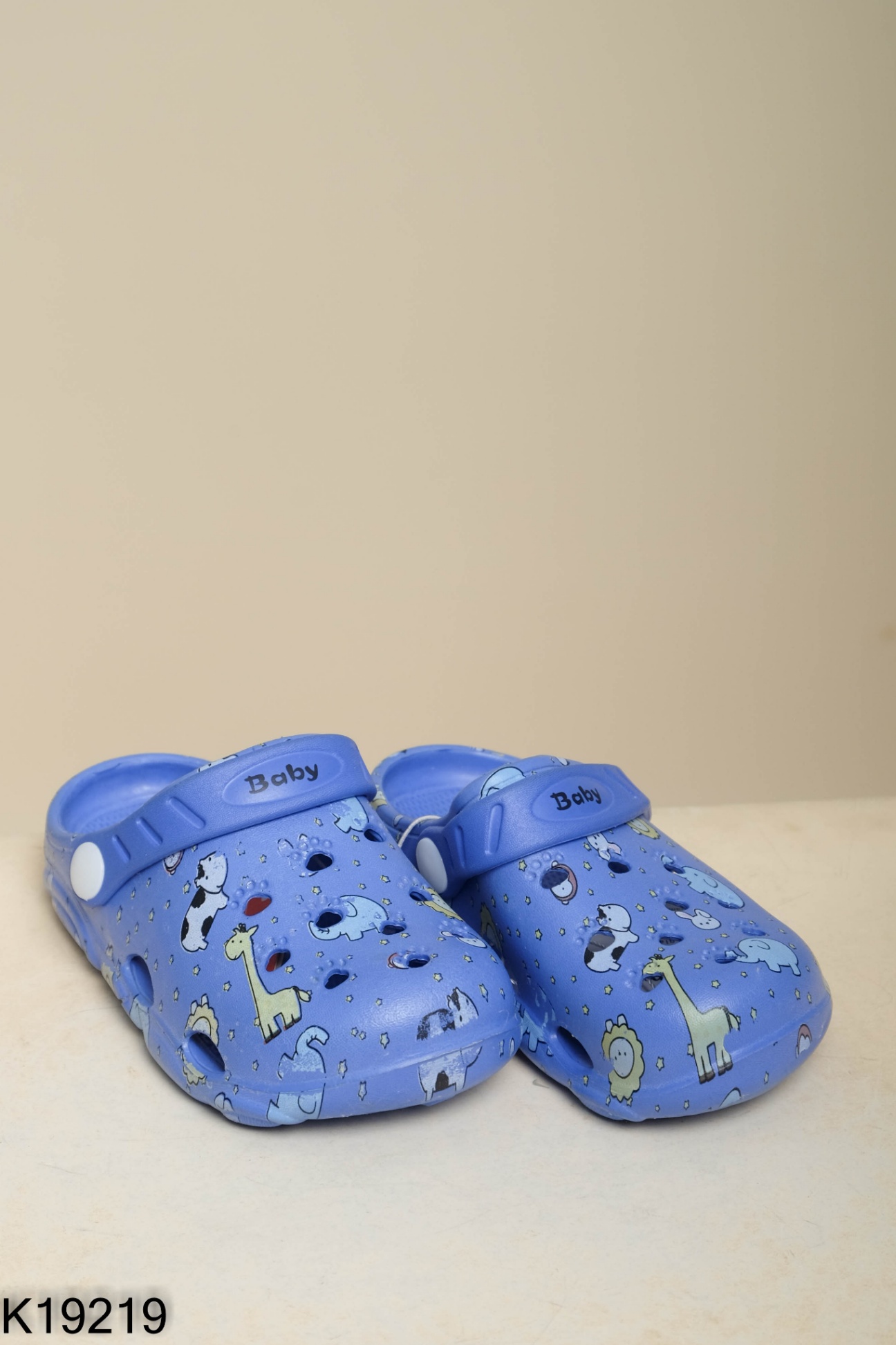NEWTAG Dép xanh họa tiết voi KIDS