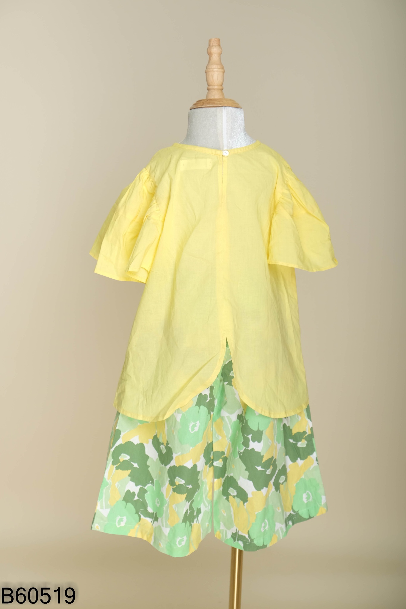 Set Áo vàng + quần hoa KIDS