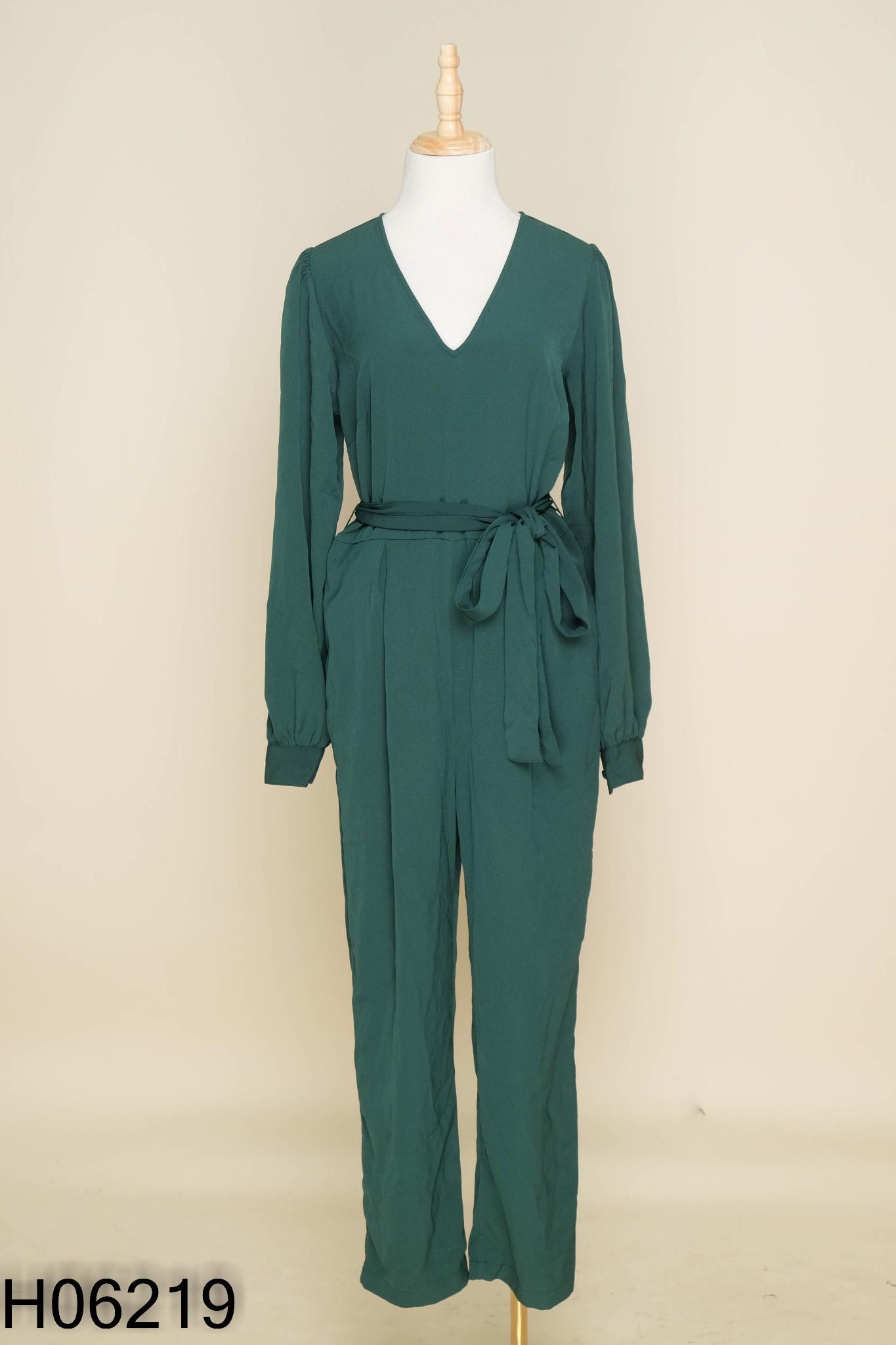 Jumpsuit xanh trơn