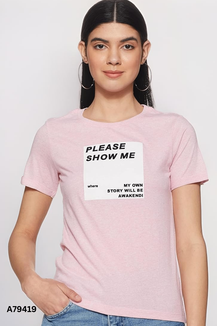 Áo hồng ZARA in hình