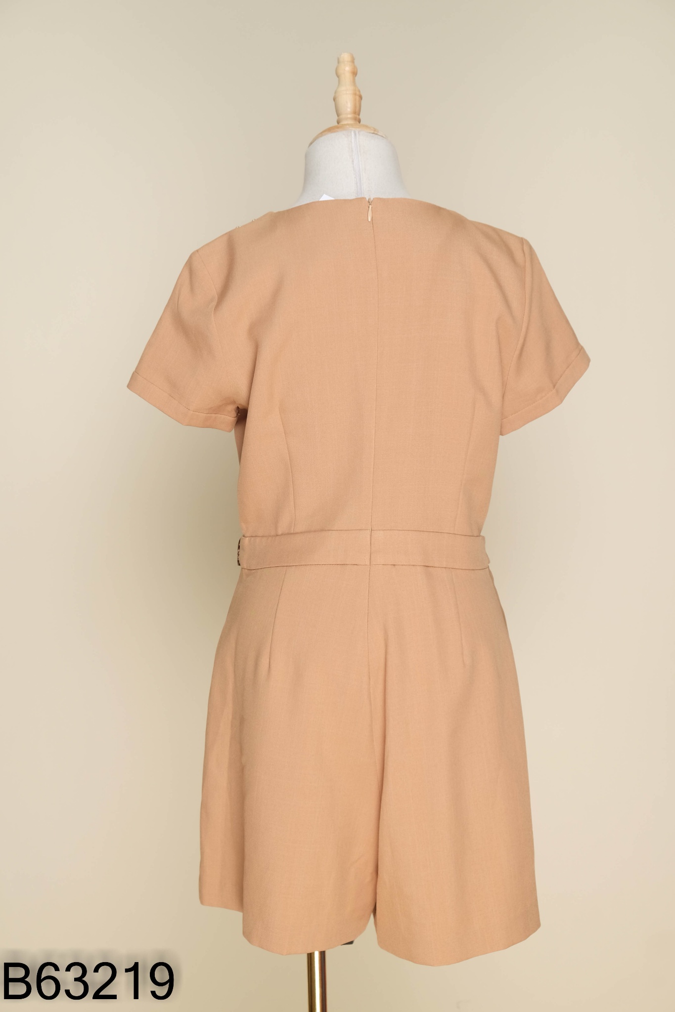 Jumpsuit giả váy NEM nâu be