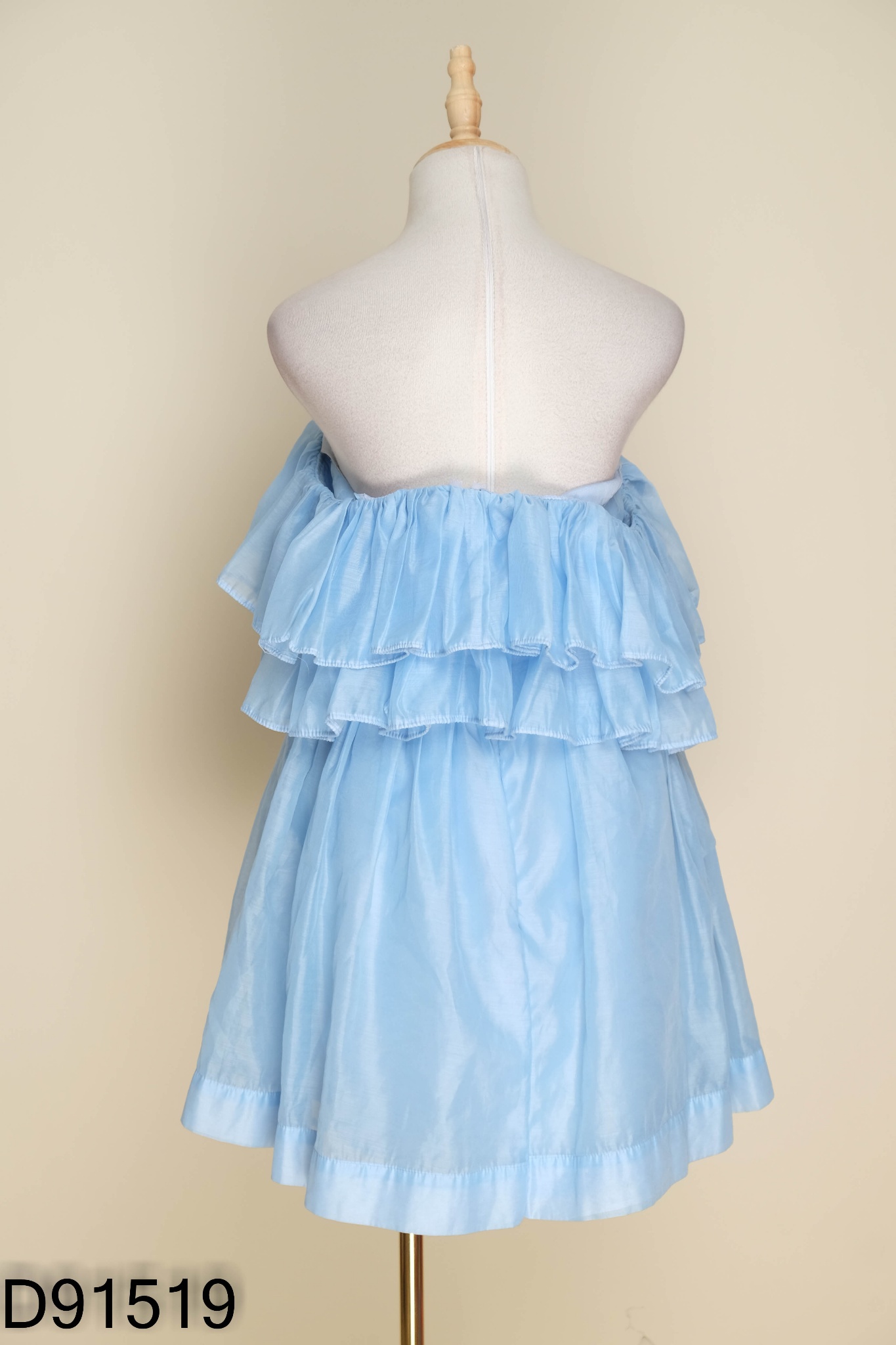 Váy ASHLEY chiffon xanh bèo
