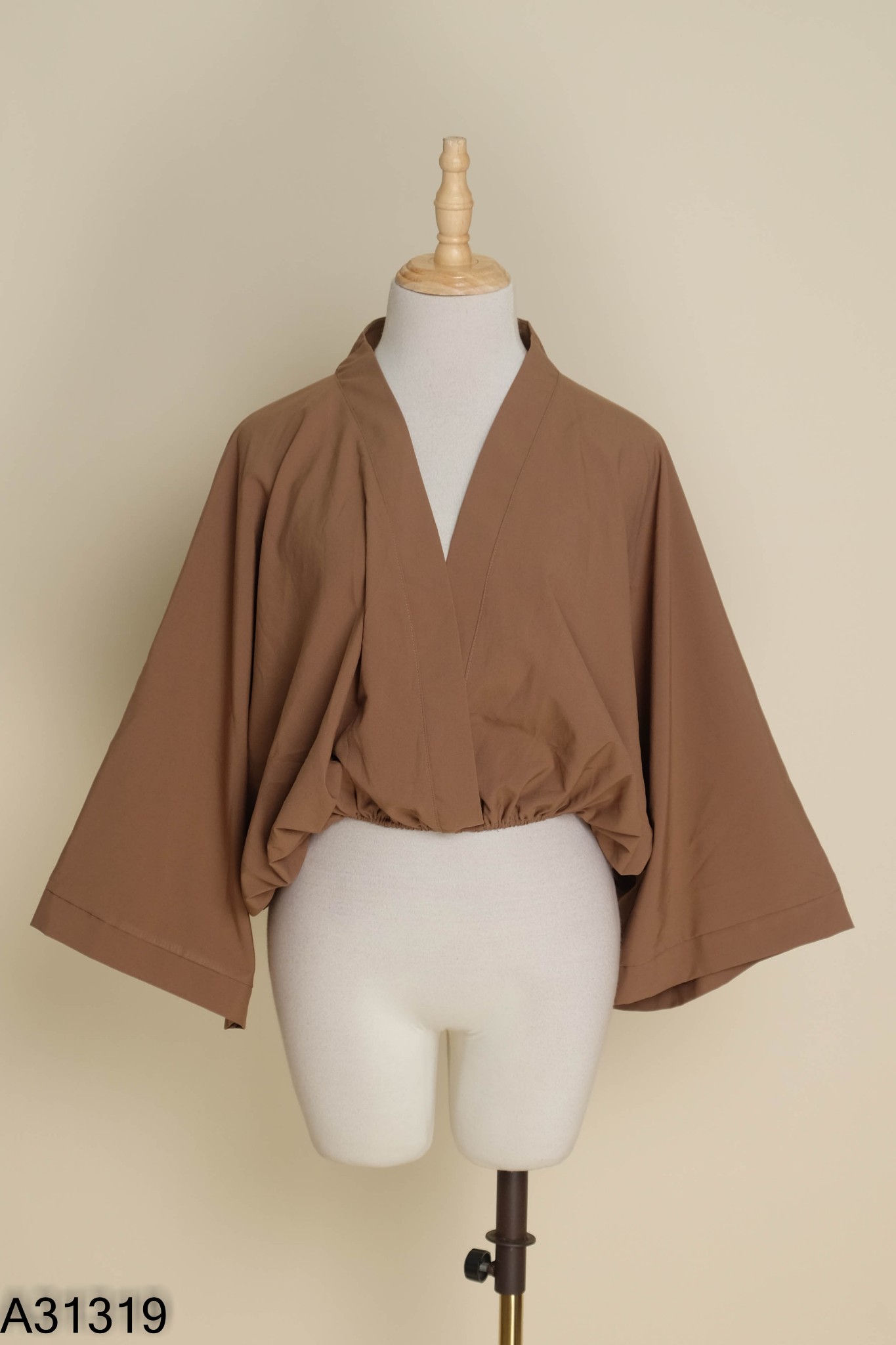 Áo nâu DAZY cổ V