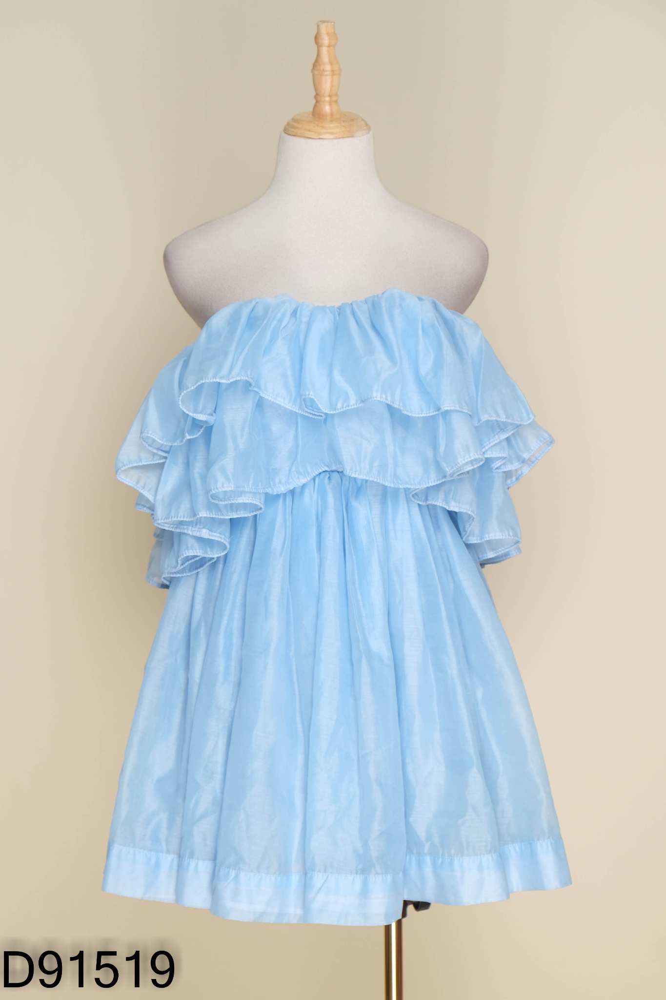 Váy ASHLEY chiffon xanh bèo