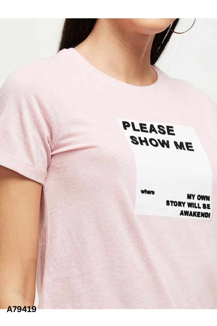 Áo hồng ZARA in hình