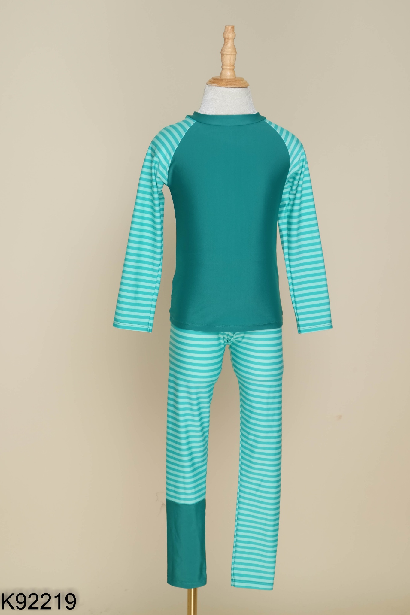 SET TOKYO LIFE Đồ bơi xanh kẻ KIDS