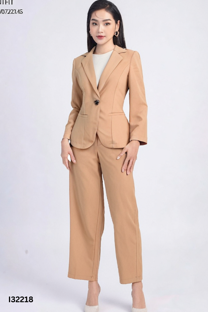 SET Blazer nâu be + quần dài