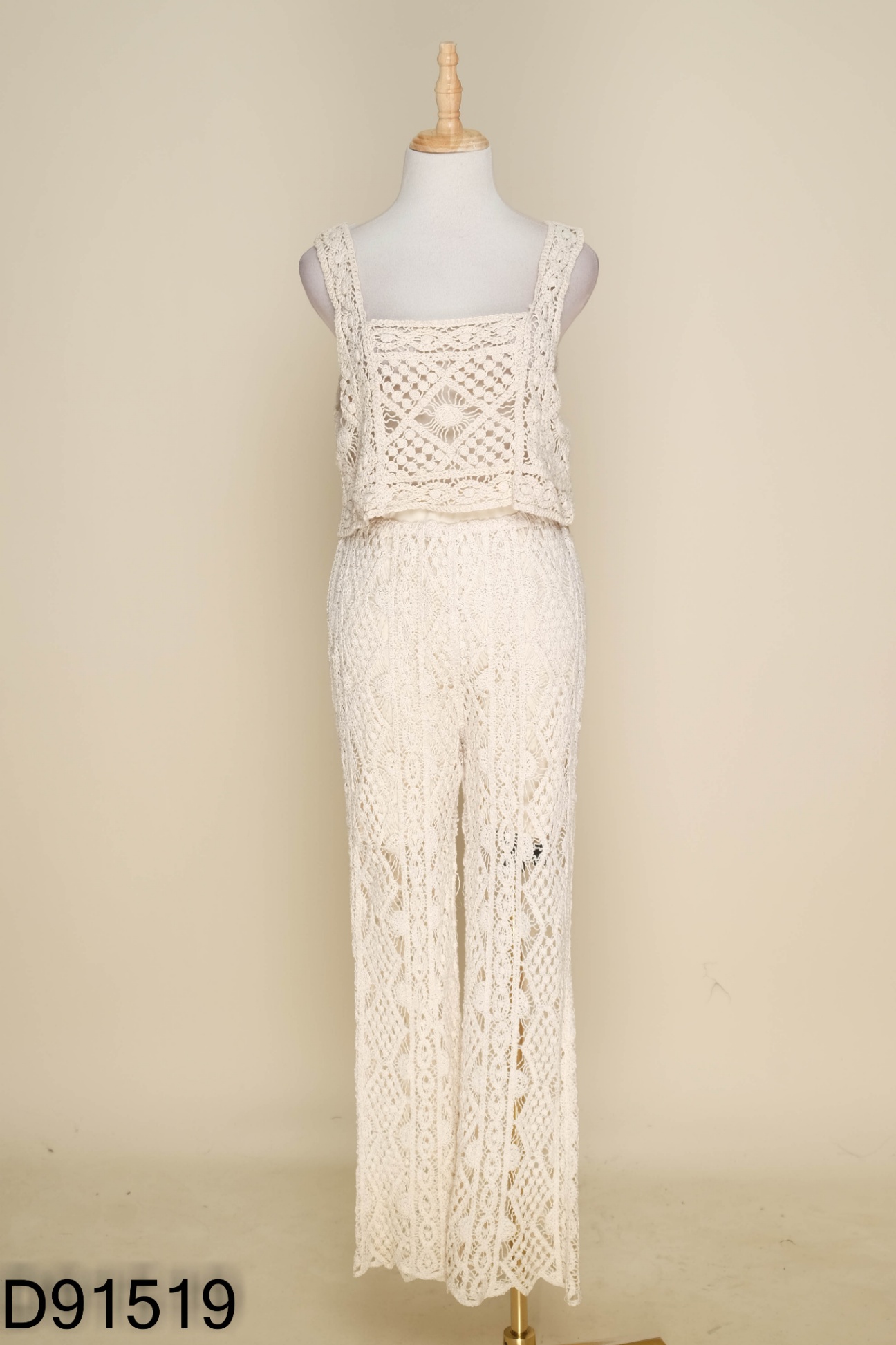 SET ASHLEY linen be áo + quần dài