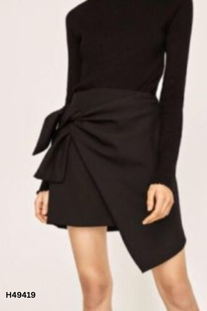 Quần giả váy ZARA đen trơn