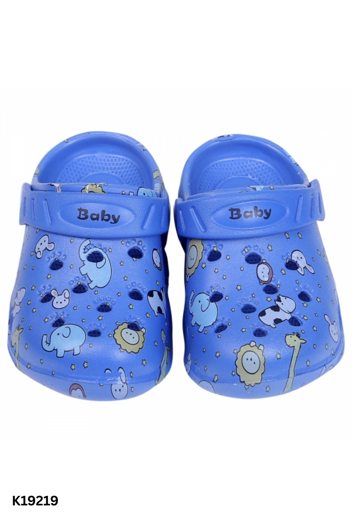 NEWTAG Dép xanh họa tiết voi KIDS