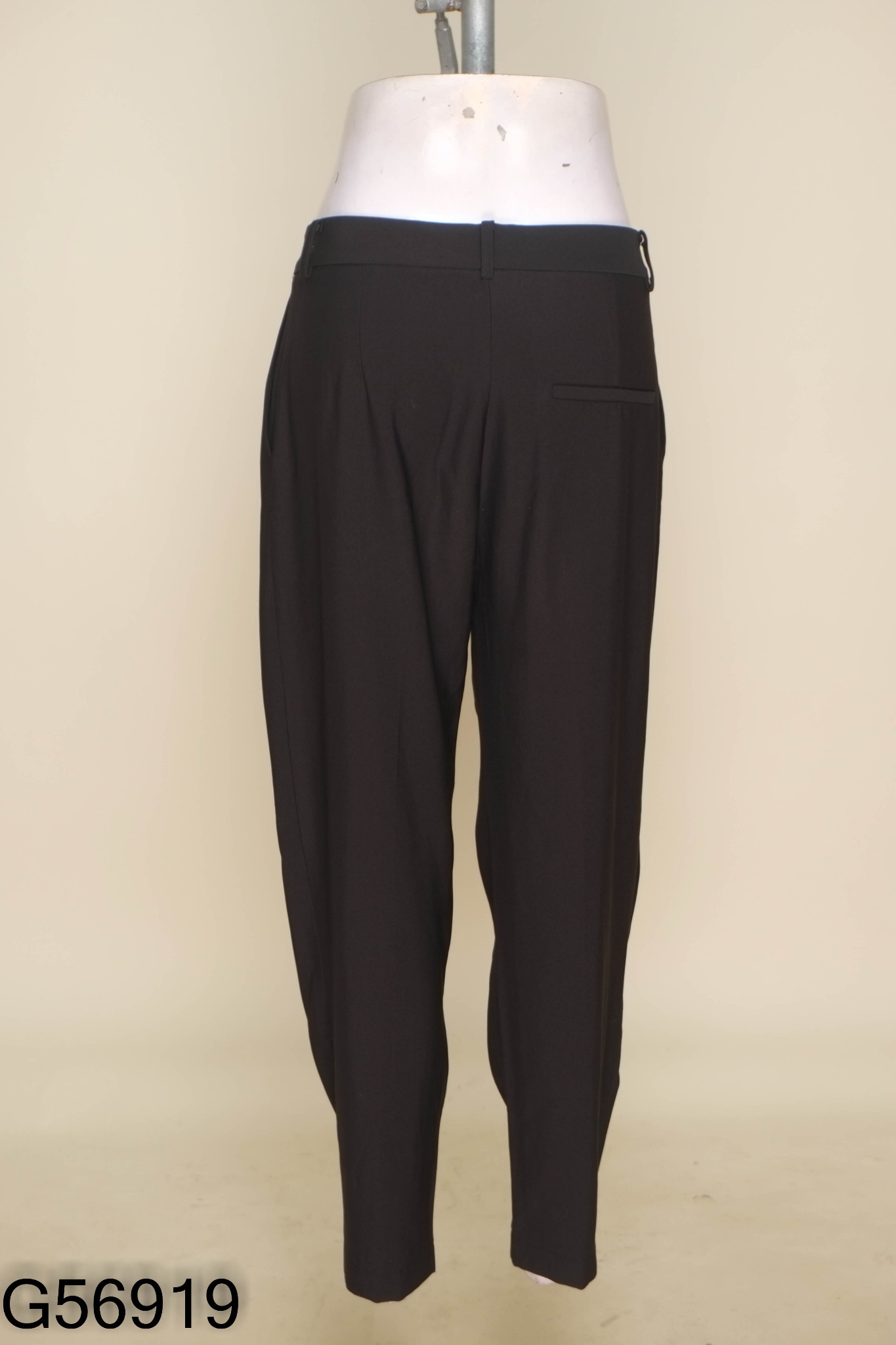 Quần KARENMILEN baggy vải đen