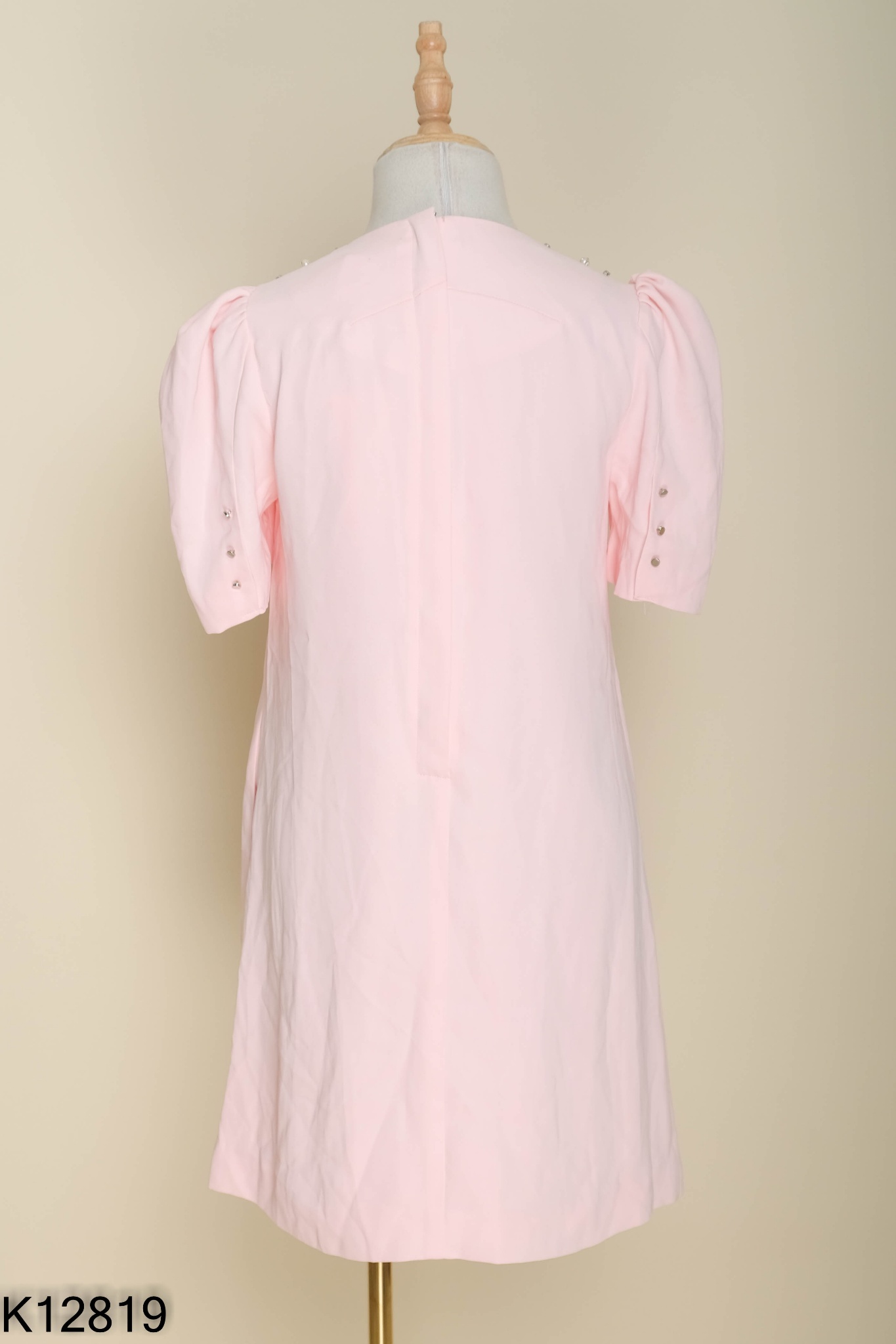 NEWTAG Váy hồng ADORE DRESS đính ngọc