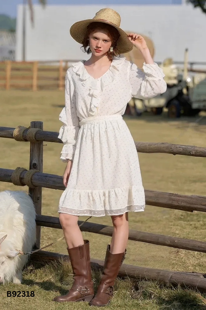Váy VERO MODA voan be bèo