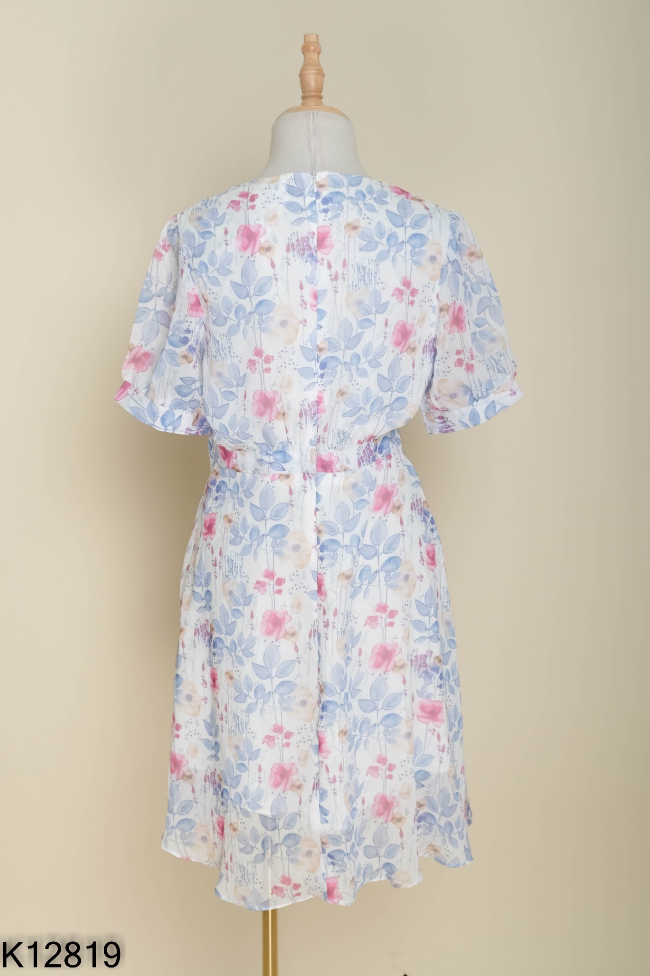 NEWTAG Váy trắng KHÉO FASHION hoa