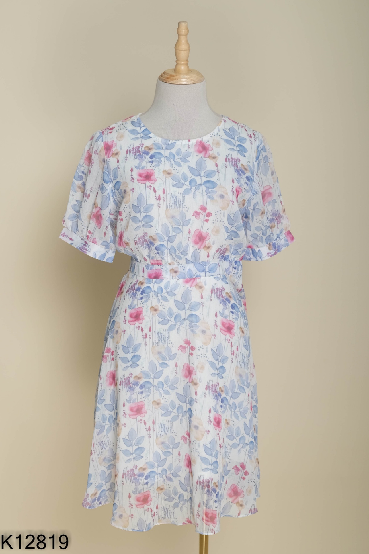 NEWTAG Váy trắng KHÉO FASHION hoa