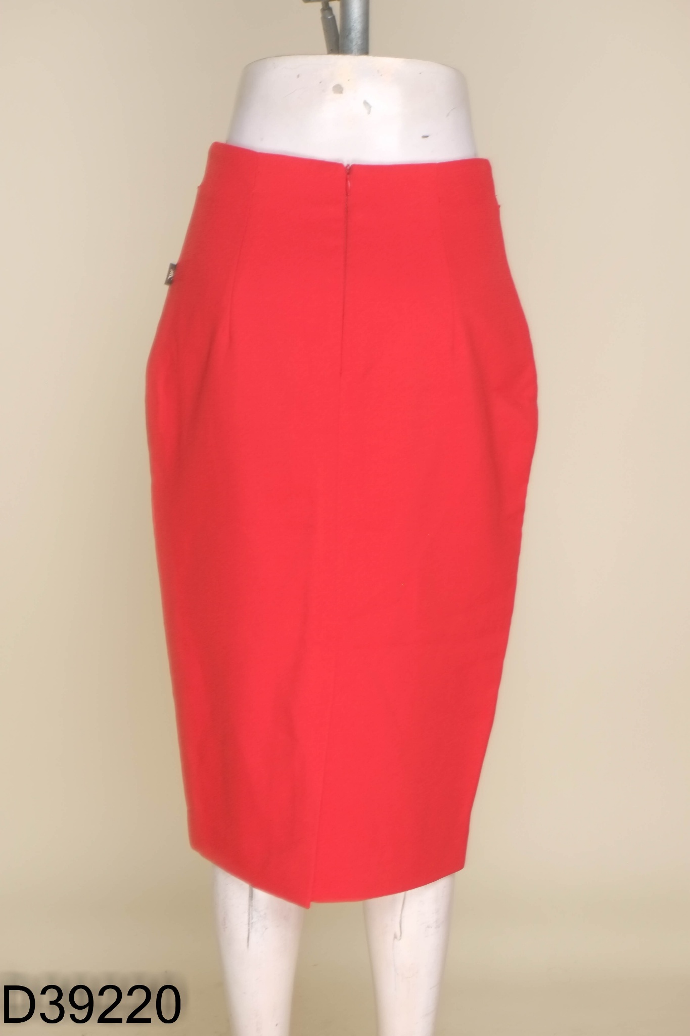 Chân váy đỏ IVY MODA mí gân