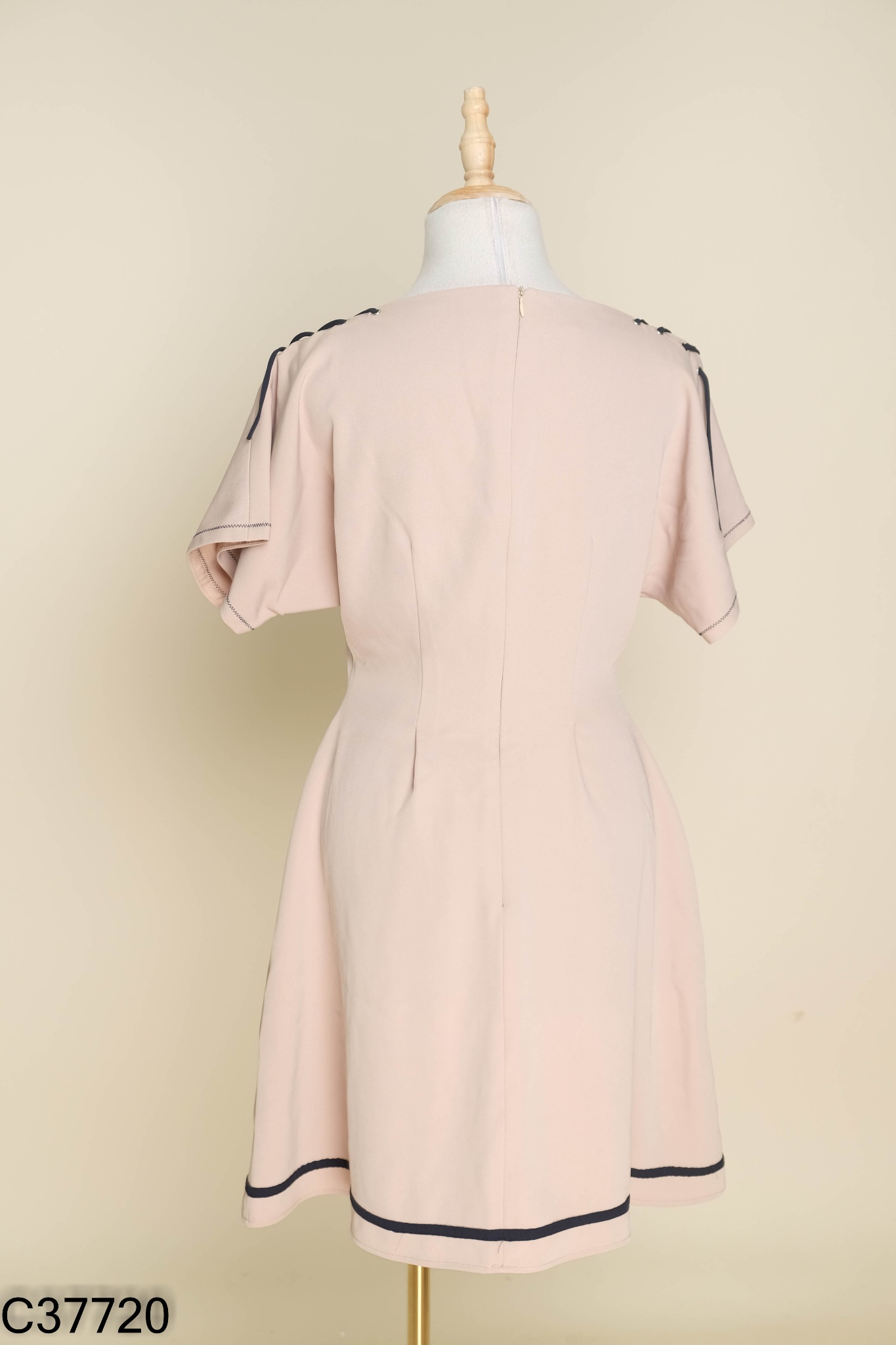 Váy nâu be OLV BOUTIQUE đan dây